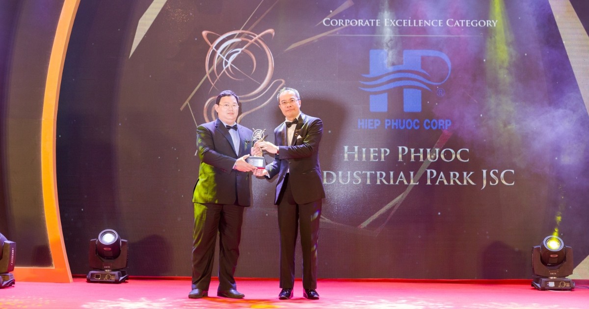 Hiep Phuoc Industrial Park Joint Stock Company was honored as Asia's Excellent Enterprise 2018 | Hiep Phuoc Industrial Park Joint Stock Company