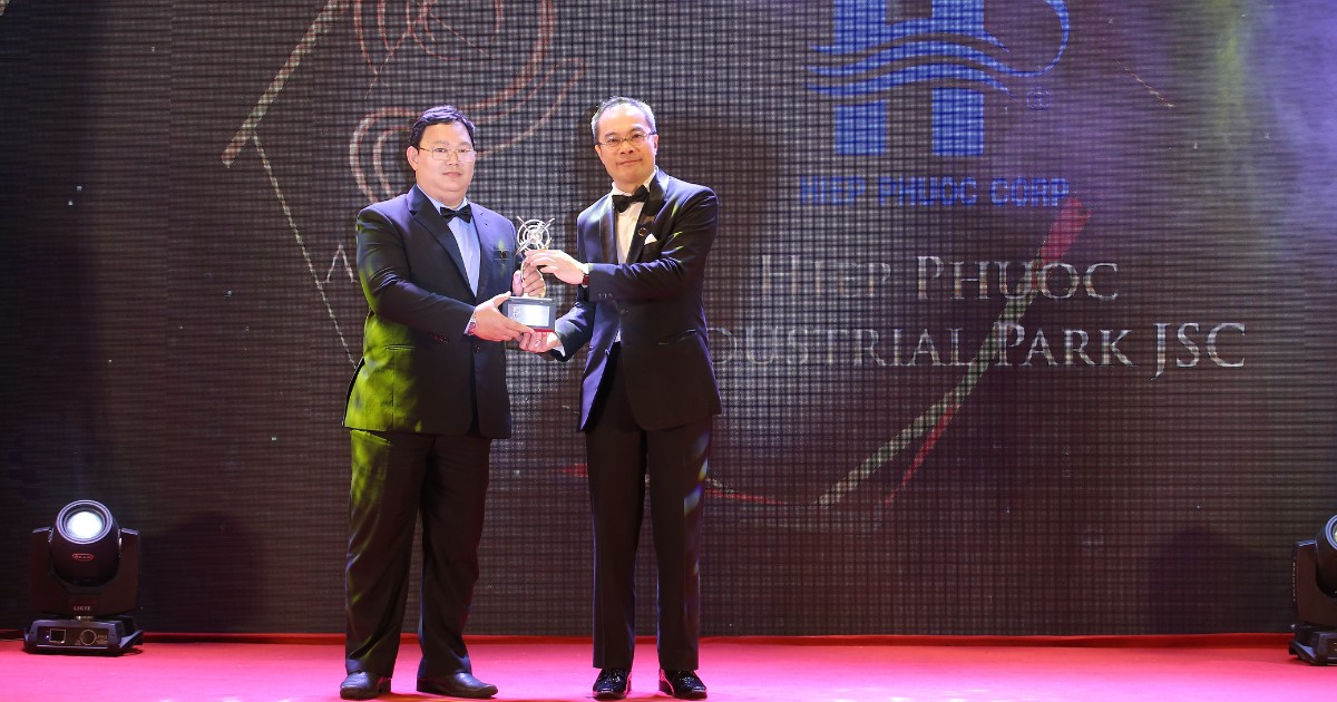 Asia Pacific Outstanding Enterprise 2018 | Hiep Phuoc Industrial Park Joint Stock Company
