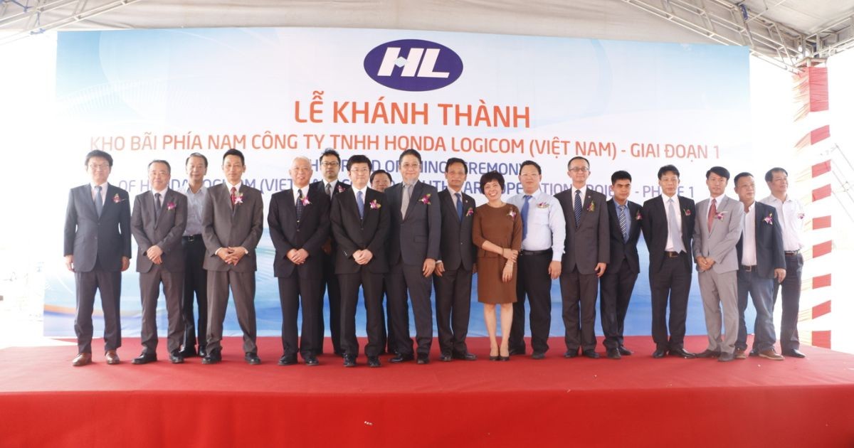 Image of Honda Logicom inauguration ceremony | Hiep Phuoc Industrial Park Joint Stock Company
