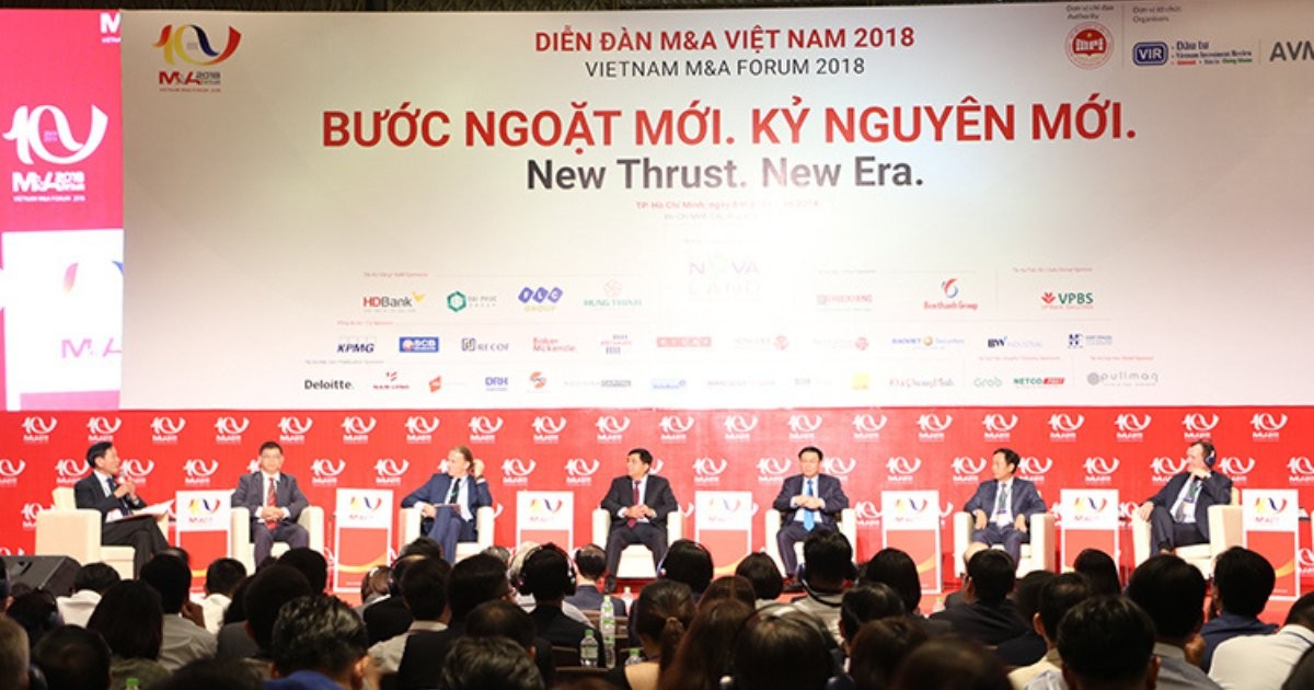 Hiep Phuoc Industrial Park accompanies the 10th Vietnam M&A Forum - 2018 | Hiep Phuoc Industrial Park Joint Stock Company