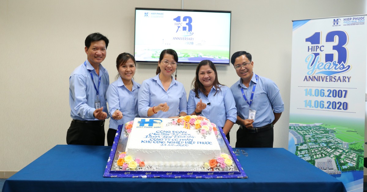 Celebrating HIPC's 13th Anniversary | Hiep Phuoc Industrial Park Joint Stock Company