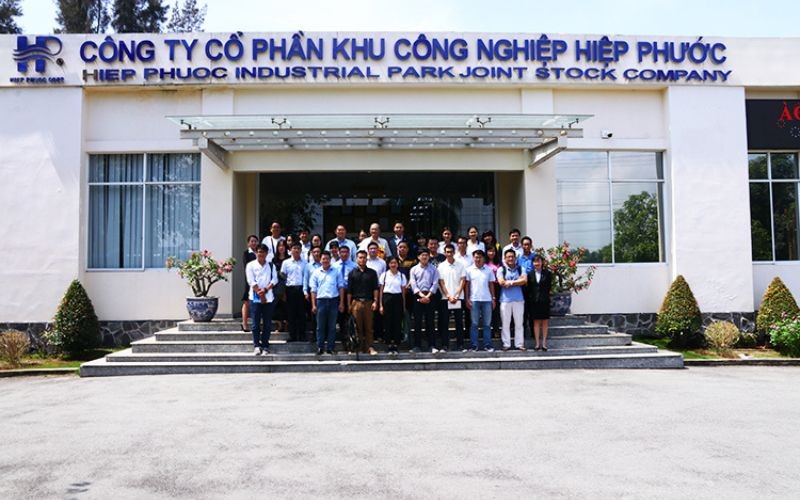 Chào Mừng Đoàn Học Viên Đại Học Fulbright Việt Nam Đến Tham Quan Khu Công Nghiệp Hiệp Phước | Hiep Phuoc Industrial Park Joint Stock Company