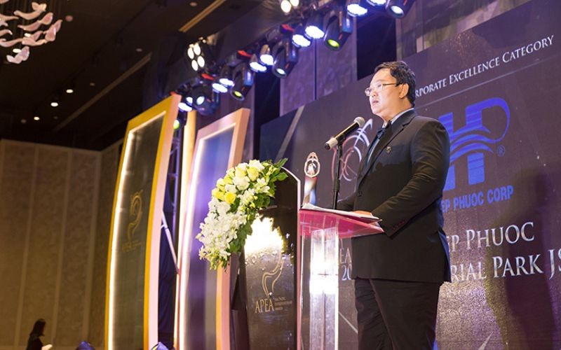 Công Ty Cổ Phần Khu Công Nghiệp Hiệp Phước Được Vinh Danh Doanh Nghiệp Xuất Sắc Châu Á 2018 | Hiep Phuoc Industrial Park Joint Stock Company