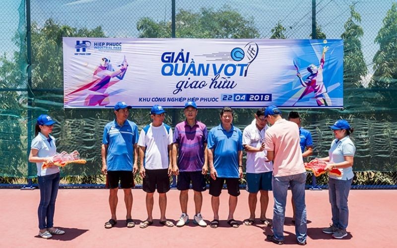Giải Quần Vợt Giao Hữu - Khu Công Nghiệp Hiệp Phước 2018 | Hiep Phuoc Industrial Park Joint Stock Company