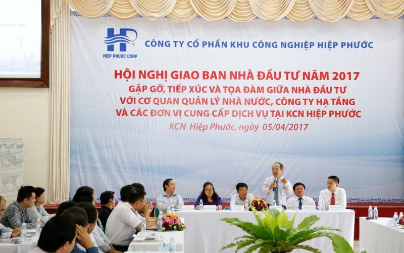 Hình Ảnh Hội Nghị Giao Ban Khách Hàng | Hiep Phuoc Industrial Park Joint Stock Company