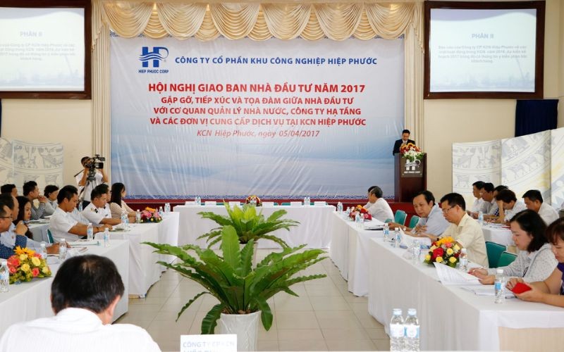 Hình Ảnh Hội Nghị Giao Ban Khách Hàng | Hiep Phuoc Industrial Park Joint Stock Company