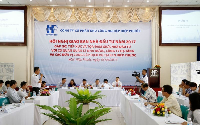 Hình Ảnh Hội Nghị Giao Ban Khách Hàng | Hiep Phuoc Industrial Park Joint Stock Company