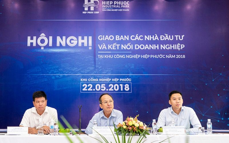 Hội Nghị Giao Ban Các Nhà Đầu Tư Và Kết Nối Doanh Nghiệp 2018 | Hiep Phuoc Industrial Park Joint Stock Company