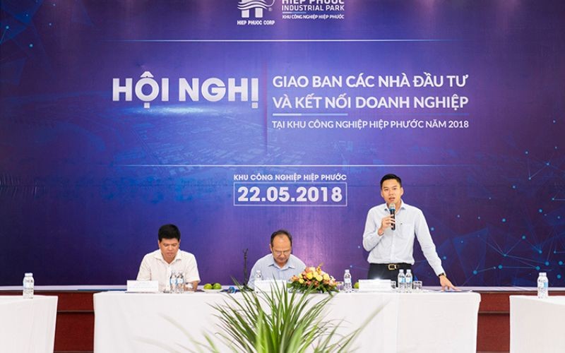Hội Nghị Giao Ban Các Nhà Đầu Tư Và Kết Nối Doanh Nghiệp 2018 | Hiep Phuoc Industrial Park Joint Stock Company