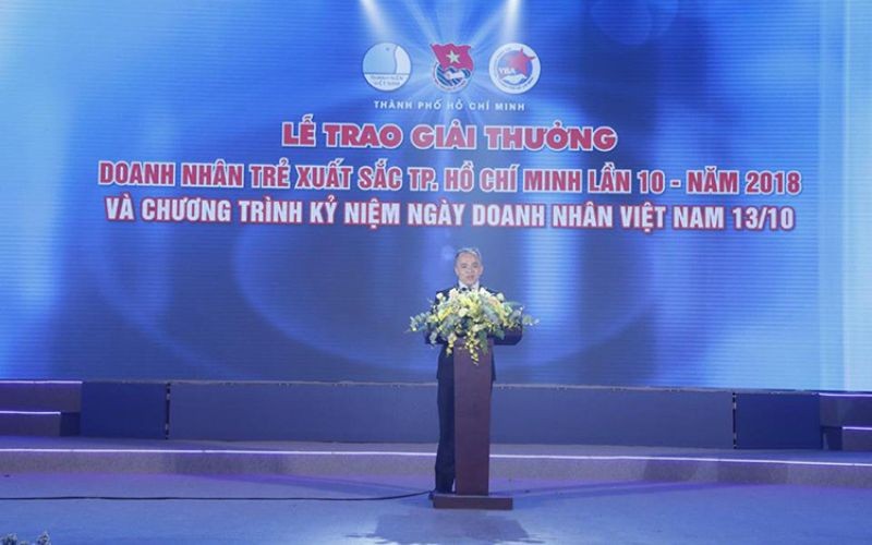 Khu Công Nghiệp Hiệp Phước Đồng Hành Cùng Lễ Trao Giải Thưởng Doanh Nhân Trẻ Xuất Sắc Tp. Hcm Lần 10 - Năm 2018 | Hiep Phuoc Industrial Park Joint Stock Company