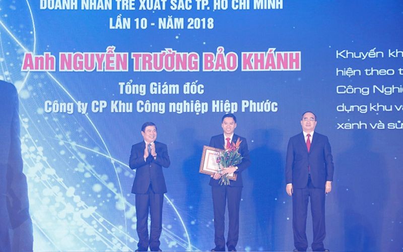 Khu Công Nghiệp Hiệp Phước Đồng Hành Cùng Lễ Trao Giải Thưởng Doanh Nhân Trẻ Xuất Sắc Tp. Hcm Lần 10 - Năm 2018 | Hiep Phuoc Industrial Park Joint Stock Company