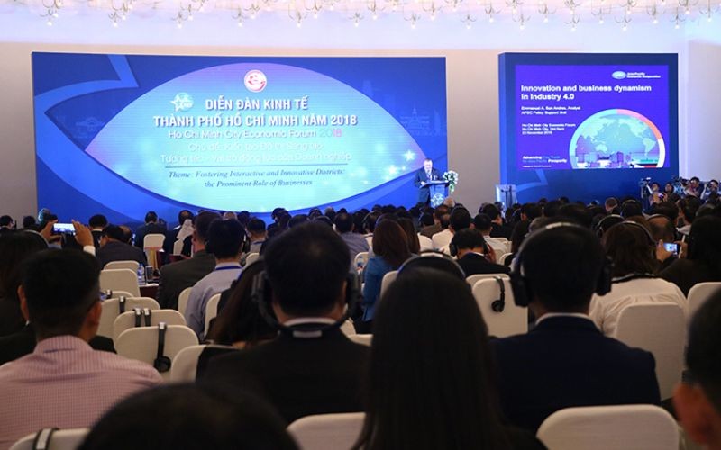 Khu Công Nghiệp Hiệp Phước Tham Dự Triển Lãm Diễn Đàn Kinh Tế Tp. Hcm 2018 | Hiep Phuoc Industrial Park Joint Stock Company