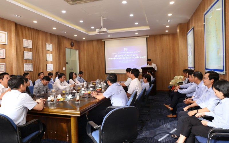 Lễ Công Bố Quyết Định Bổ Nhiệm Nhân Sự Quản Trị, Điều Hành Hipc | Hiep Phuoc Industrial Park Joint Stock Company
