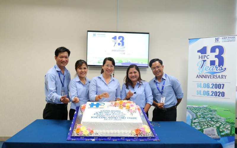 Mừng Kỷ Niệm 13 Năm Thành Lập Hipc | Hiep Phuoc Industrial Park Joint Stock Company
