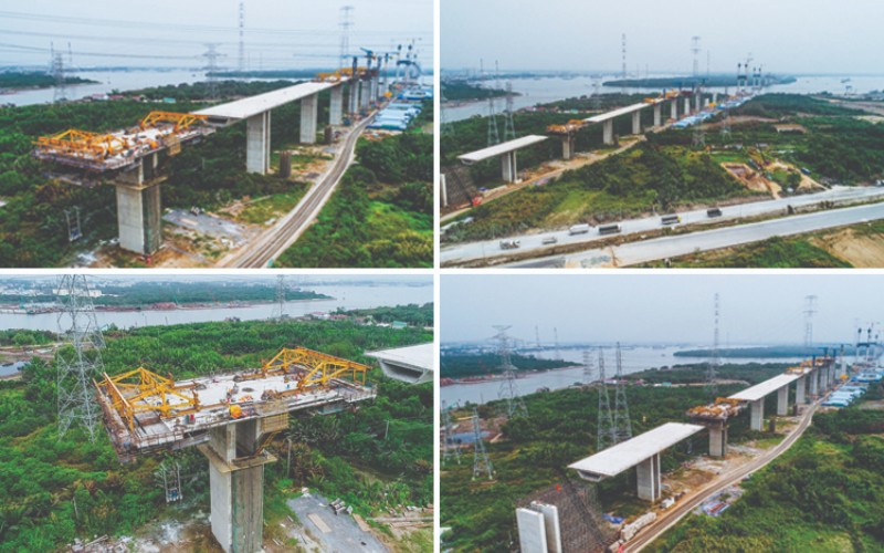 Overview of The Ben Luc - Long Thanh Highway- passing through Hiep Phuoc Industrial Park