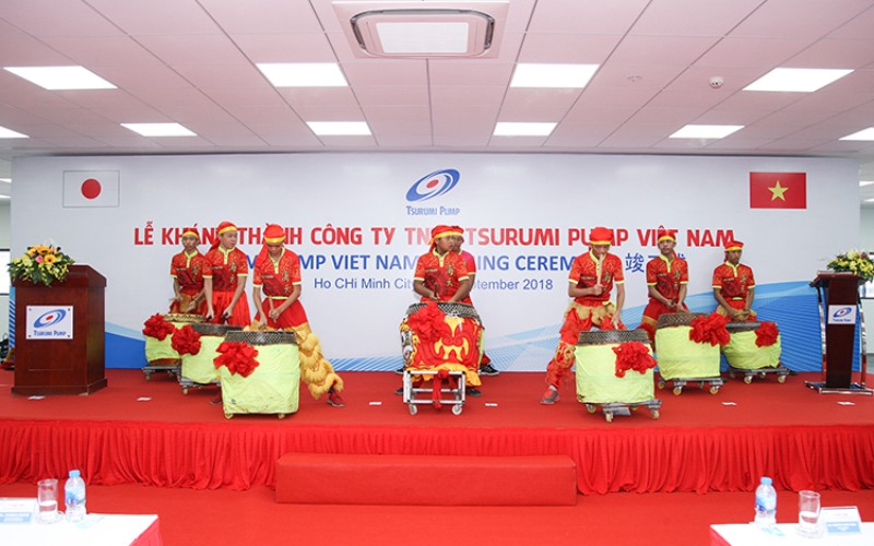 The inauguration of Tsurumi Pump Vietnam Factory in Hiep Phuoc Industrial Park