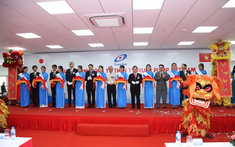 Congratulations to the inauguration of Tsurumi Pump Vietnam
