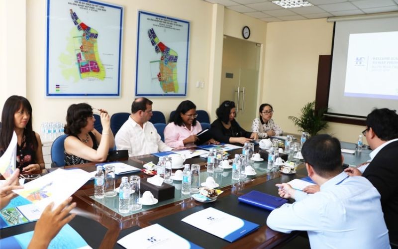 Cuban Friendship Institute visits Hiep Phuoc Industrial Park