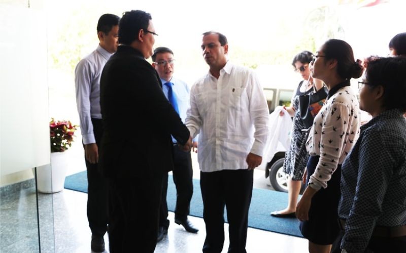 Cuban Friendship Institute visits Hiep Phuoc Industrial Park