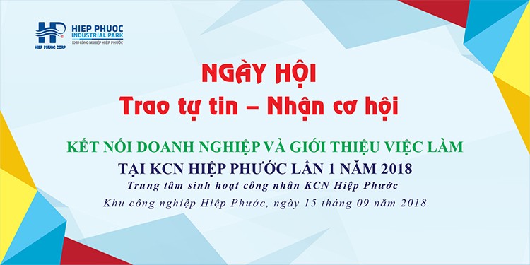 Festival connecting business and employment introduction Hiep Phuoc Industrial Park 2018