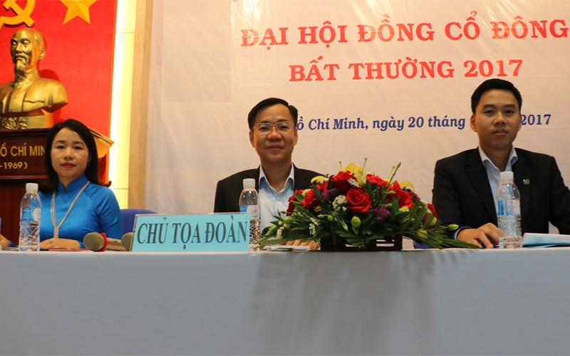 Hiep Phuoc Industrial Park Joint Stock Company successfully organized the 2017 Extraordinary General Meeting of Shareholders