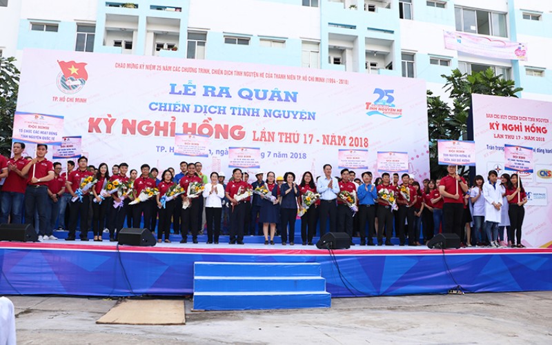 The launch of the 17th Pink Volunteer Campaign in 2018 has been a success.