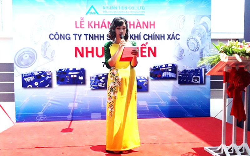 Inauguration of Nhuan Tien Co., Ltd in Hiep Phuoc Industrial Park