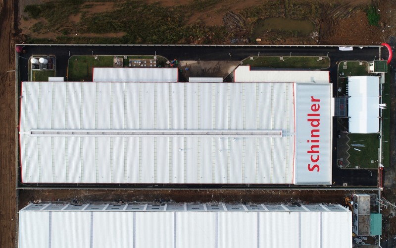 After 8 months of construction, Schindler Vietnam Factory was officially put into operation in Hiep Phuoc Industrial Park