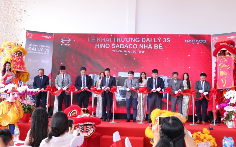 The Opening ceremony of 3s Hino Sabaco Branch in Hiep Phuoc Industrial Park